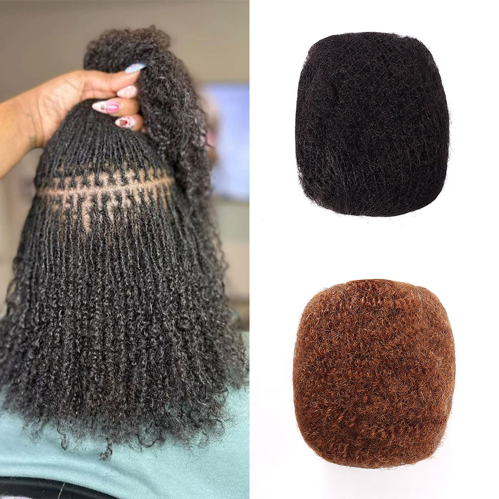 Afro Kinky Bulk Human Hair