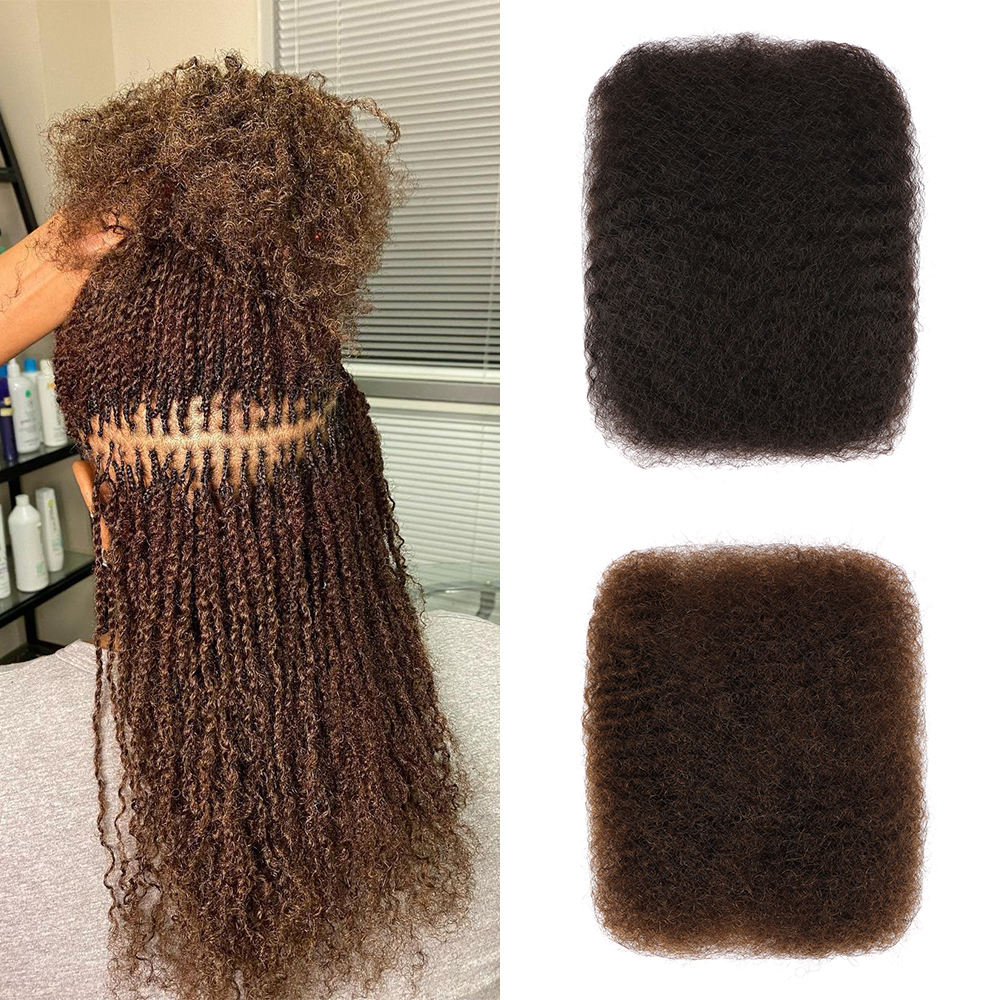 Afro Kinky Bulk Human Hair